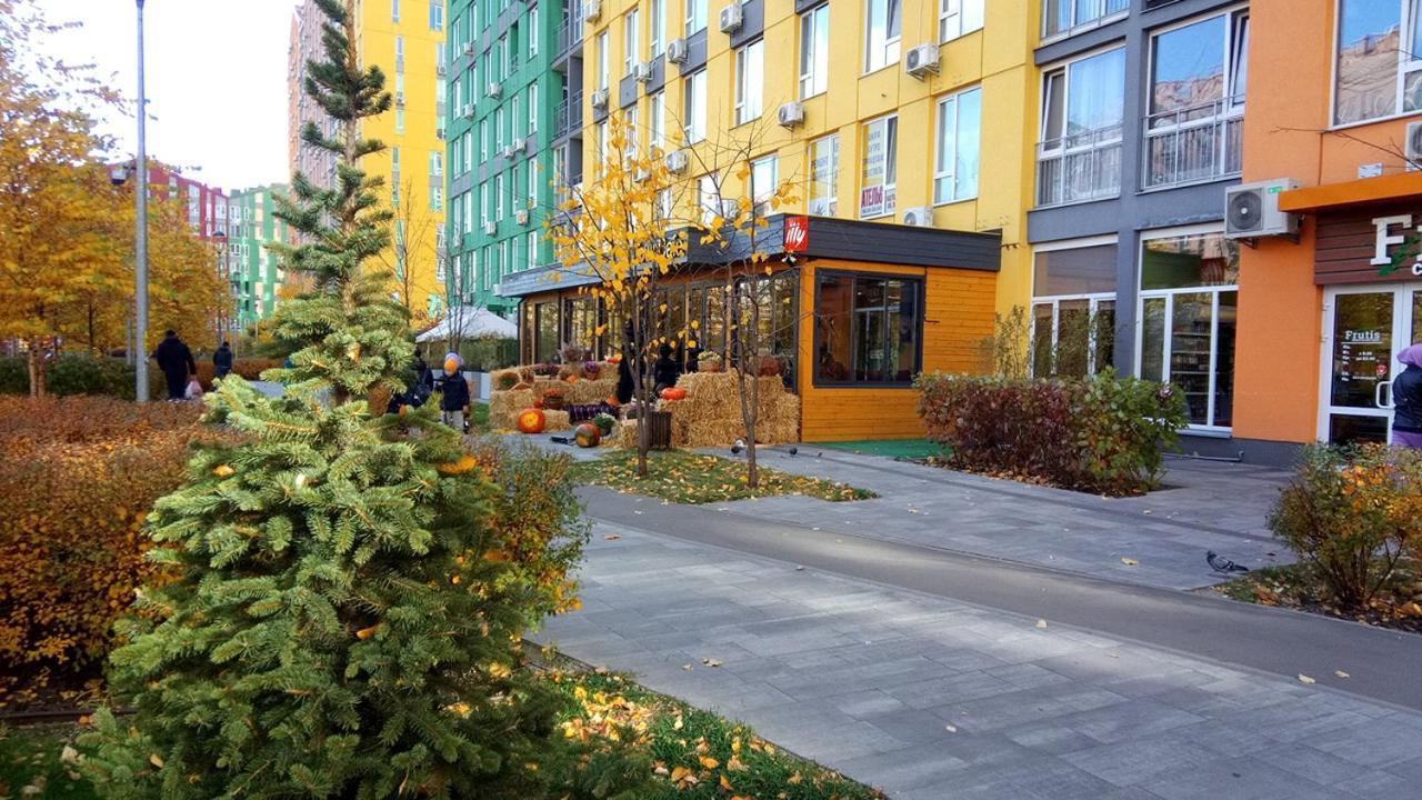 Georgeous Bright Studio In A Bright Residential Complex Comfort Town Кт-08 Kiev Exterior foto