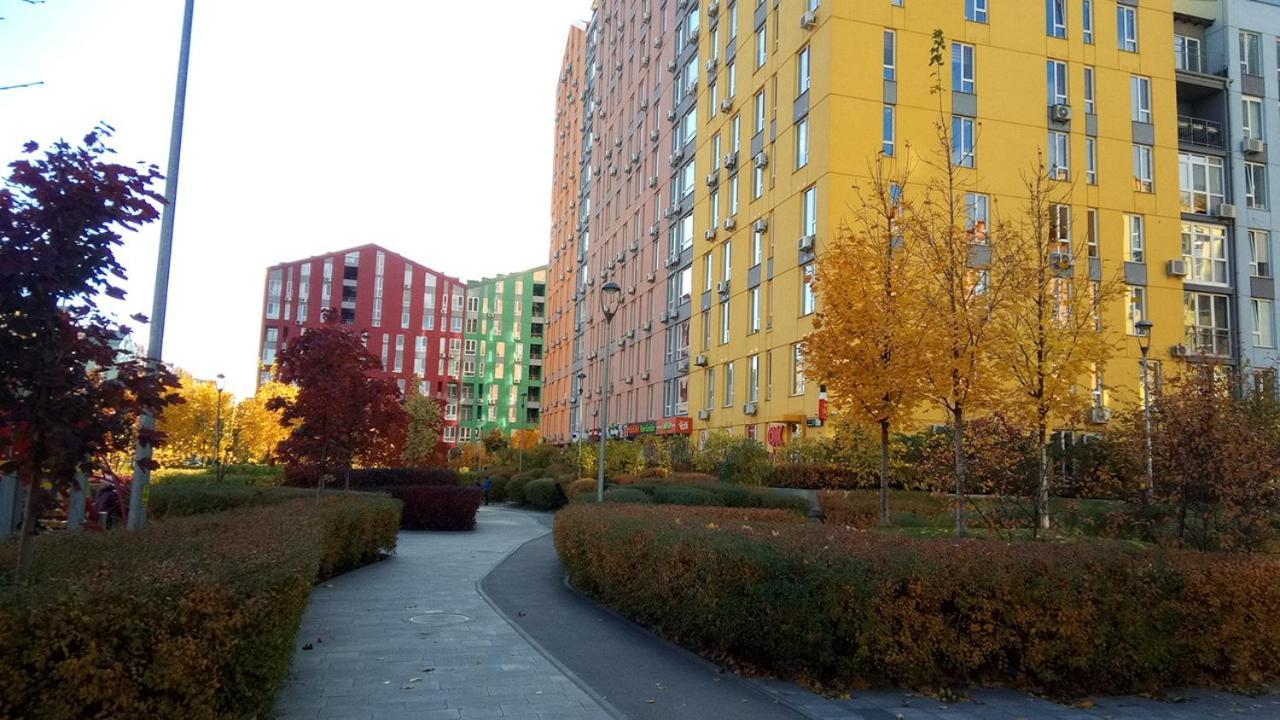 Georgeous Bright Studio In A Bright Residential Complex Comfort Town Кт-08 Kiev Exterior foto