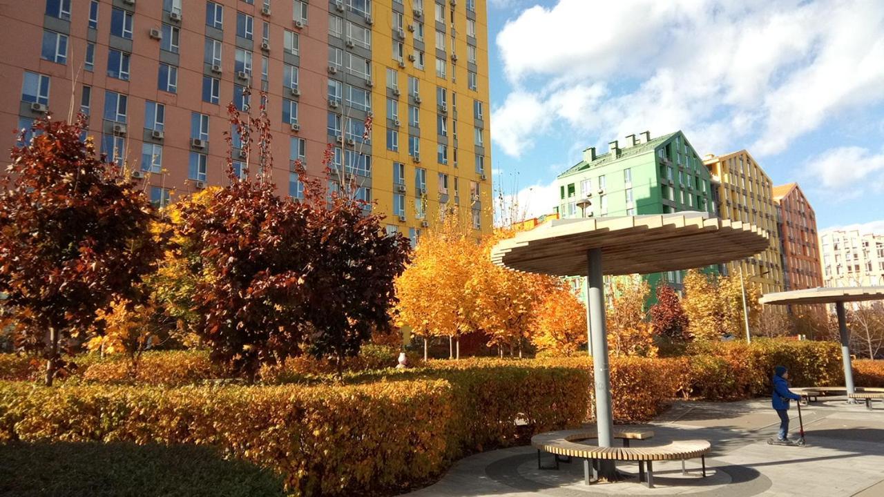 Georgeous Bright Studio In A Bright Residential Complex Comfort Town Кт-08 Kiev Exterior foto