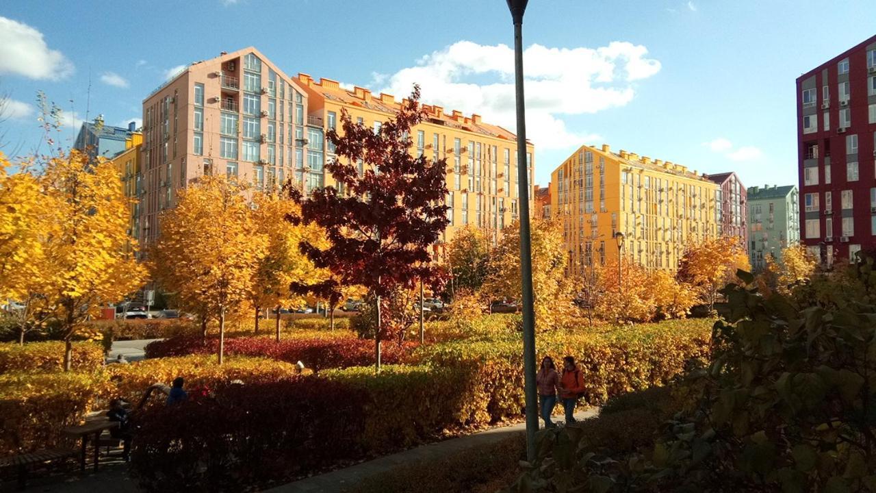 Georgeous Bright Studio In A Bright Residential Complex Comfort Town Кт-08 Kiev Exterior foto